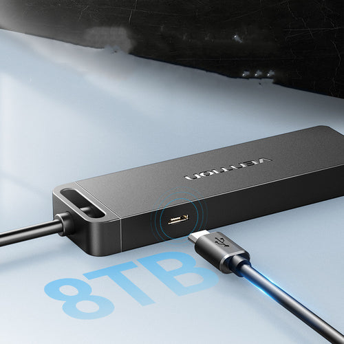 VENTION PRO USB 2.0 (Adaptador múltiple con 4 puertos USB tipo A y un tipo C)